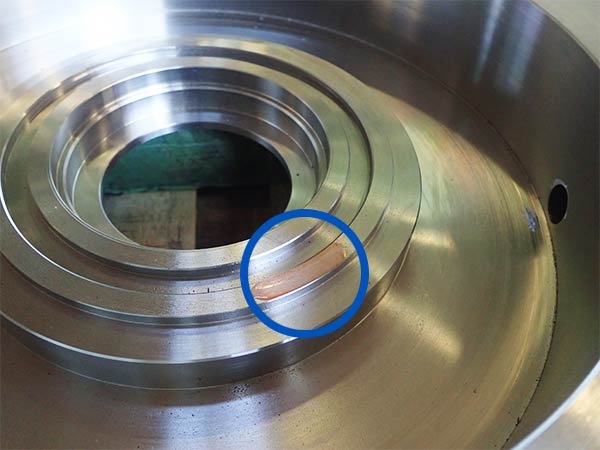 不動態化被膜の目視検査イメージ1