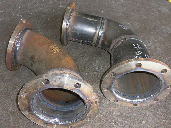 炭素鋼 配管 リン酸被膜処理前