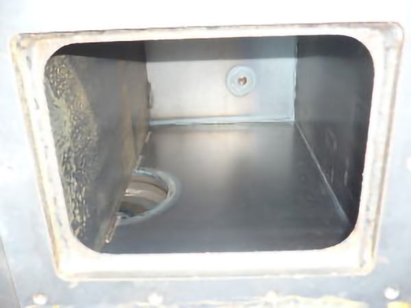 SS オイルタンク 内部2 リン酸被膜処理前