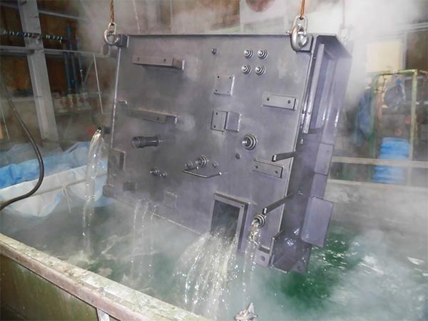 リン酸被膜処理風景