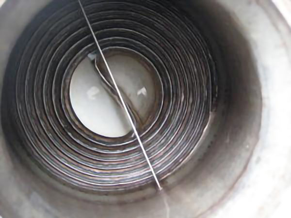 既設 SUS スパイラル熱交換器 酸洗前