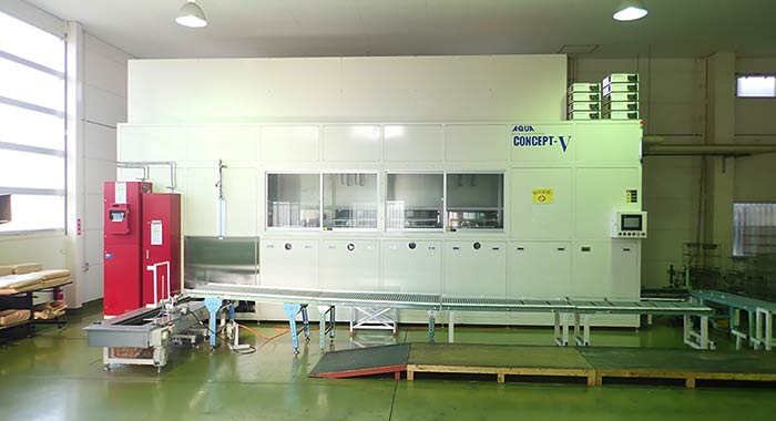 四槽式炭化水素超音波洗浄機（2号機）