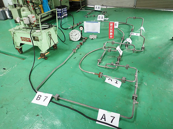 現地出張耐圧試験イメージ1